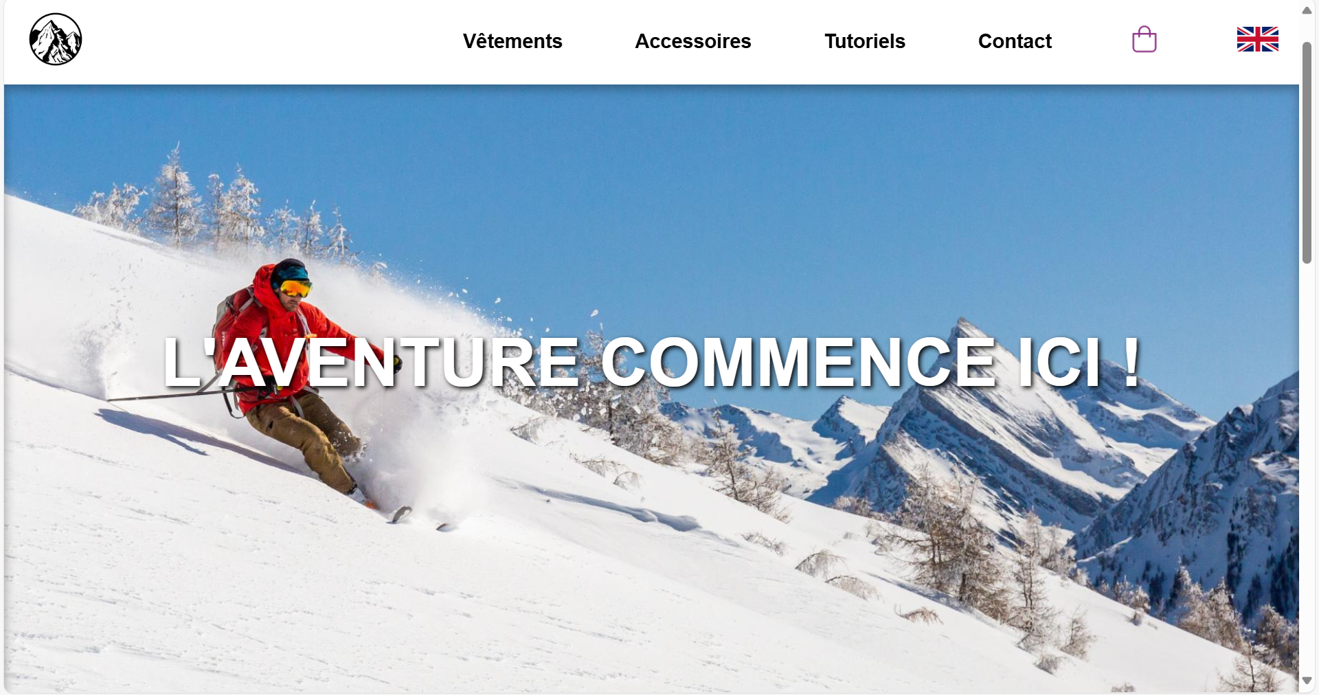  Site web "MMI Sport de Glisse"